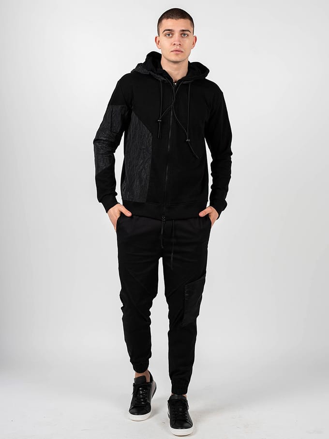 La Haine Inside Us blouse Equatore Mannen zwart