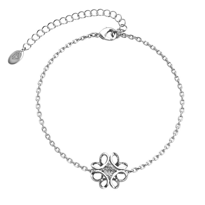 Daffodil Parures - Zilver en Kristal