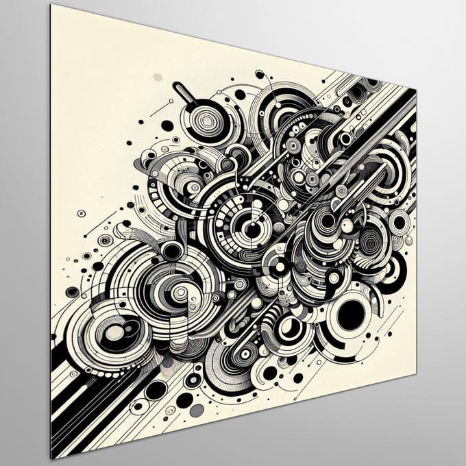 Kunstprint | Wanddecoratie | Dibond | 40 × 40 cm