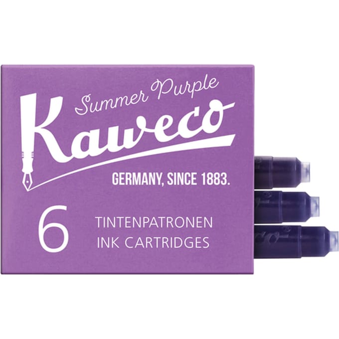 Kaweco Vulpen Inktpatroon - Per 6 stuks - Paars
