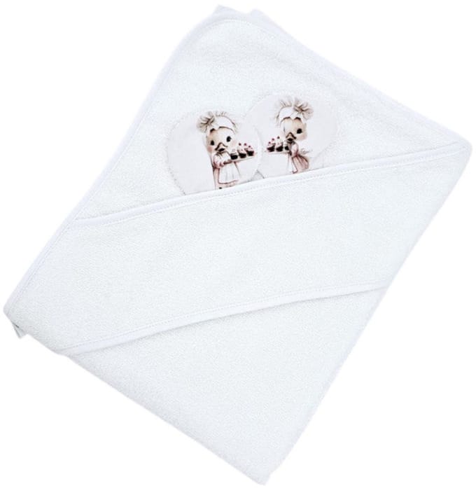 Bamboo bath cover COOK/WHITE