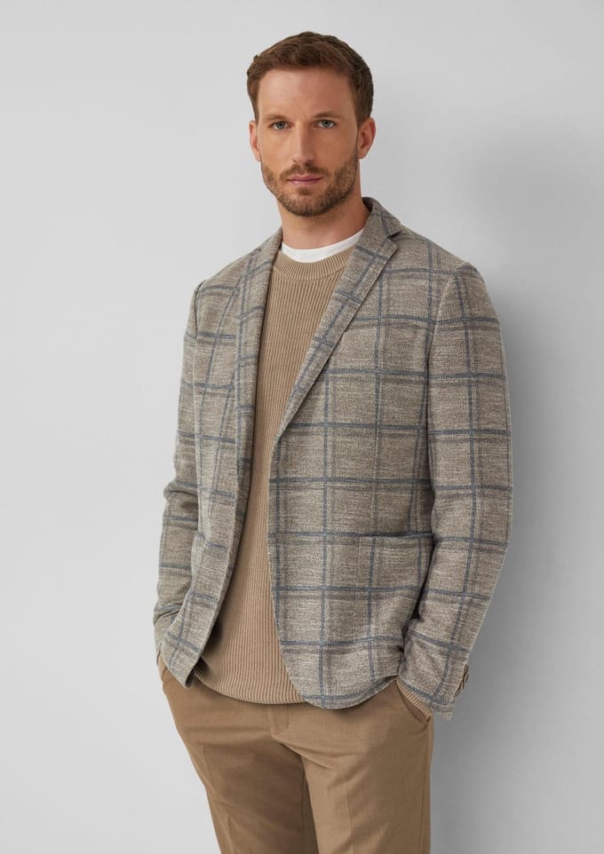 s.Oliver  Jackets Indoor Brown Taglia: 48 | Blazers Outlet | Uomo | Marrone