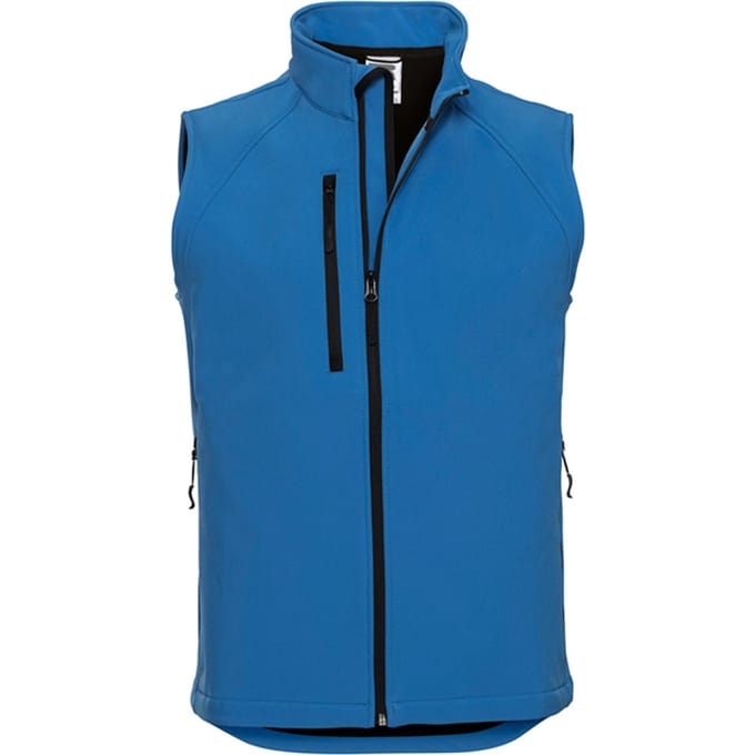 Russell Heren Softshell Gilet (Azuurblauw)
