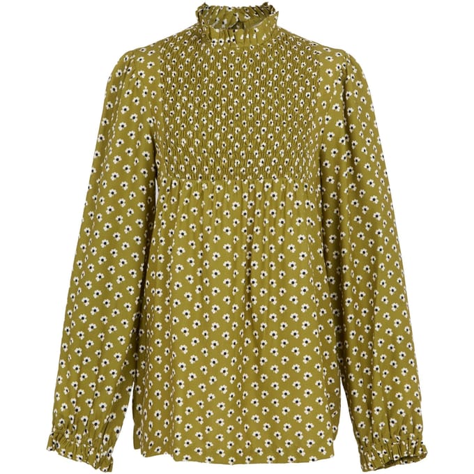 Regatta Dames/Dames Orla Kiely Clover Winter Blouse (Olijf)