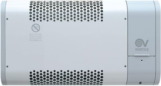Wandradiator met Ventilator 300/600W - Compacte Elektrische Verwarming voor de Badkamer