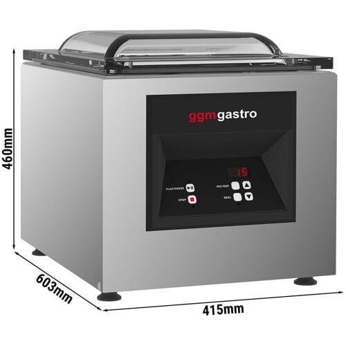GGM Gastro Kammer-Vakuumiergerät - 10m³/h - 600 Watt - Digital