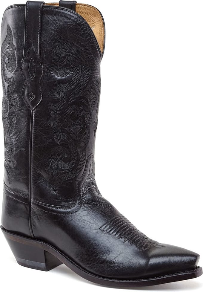 Bootstock Black Treasure Cowboylaarzen - Dames - Zwart - Leer