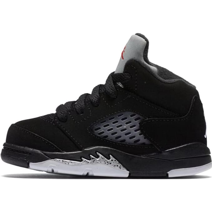Jordan 5 Retro Black Metallic 2016 TD 440890-003 18.5 black