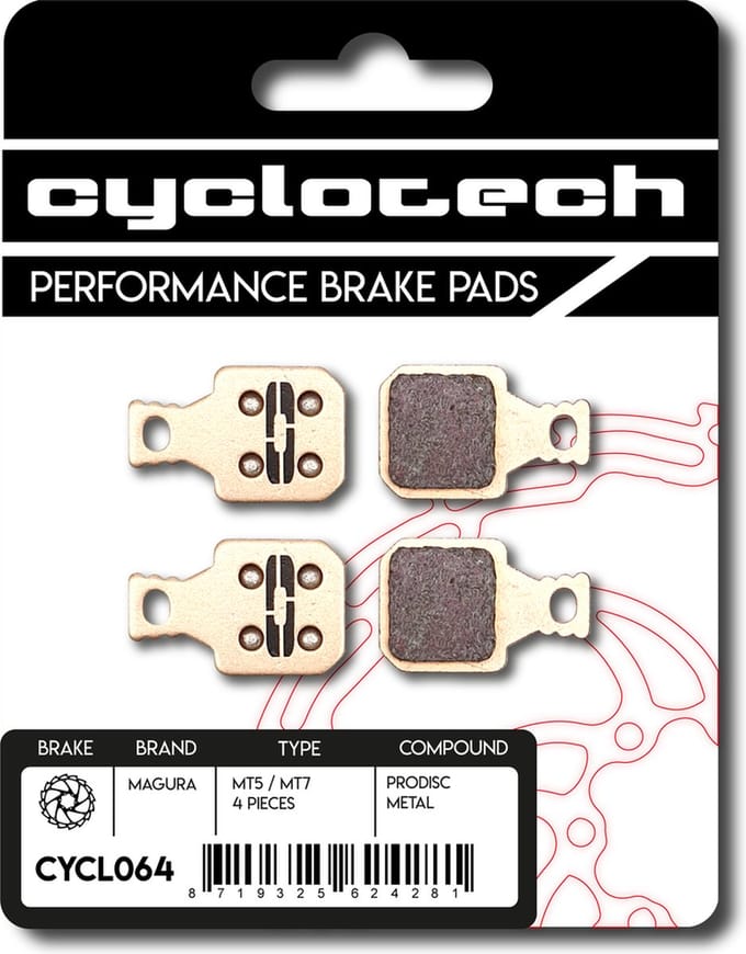 Prodisc Metal Remblokken voor Magura MT7