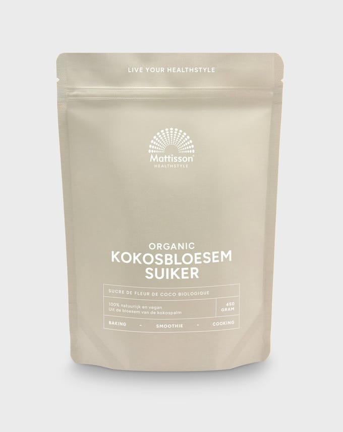 Mattisson - Biologische Kokosbloesem Suiker - Vegan - 450 Gram