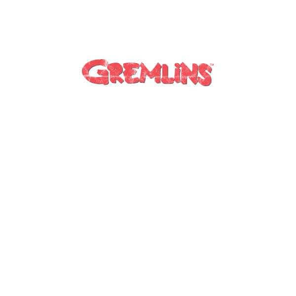 Gremlins Retro Logo T-Shirt - White/Red Ringer - S