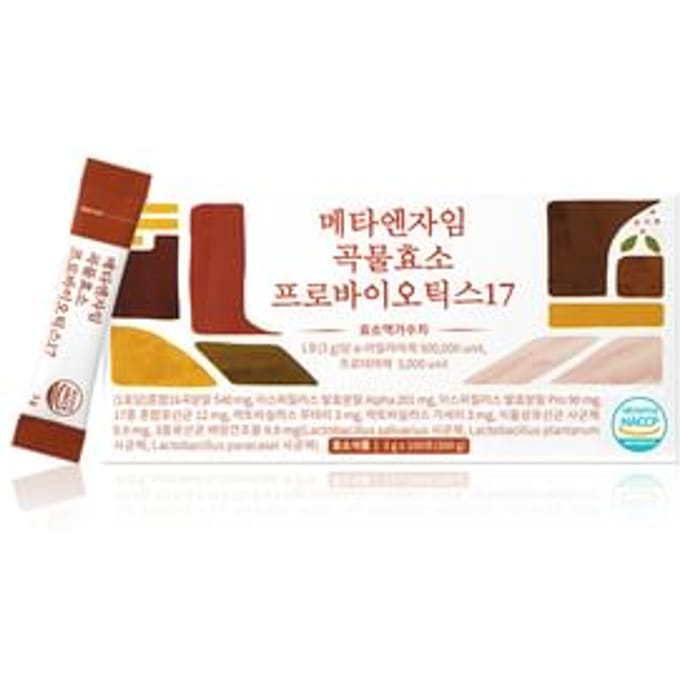 Meta Enzyme Grain Enzyme Probiotics 17 3g x 100 sticks