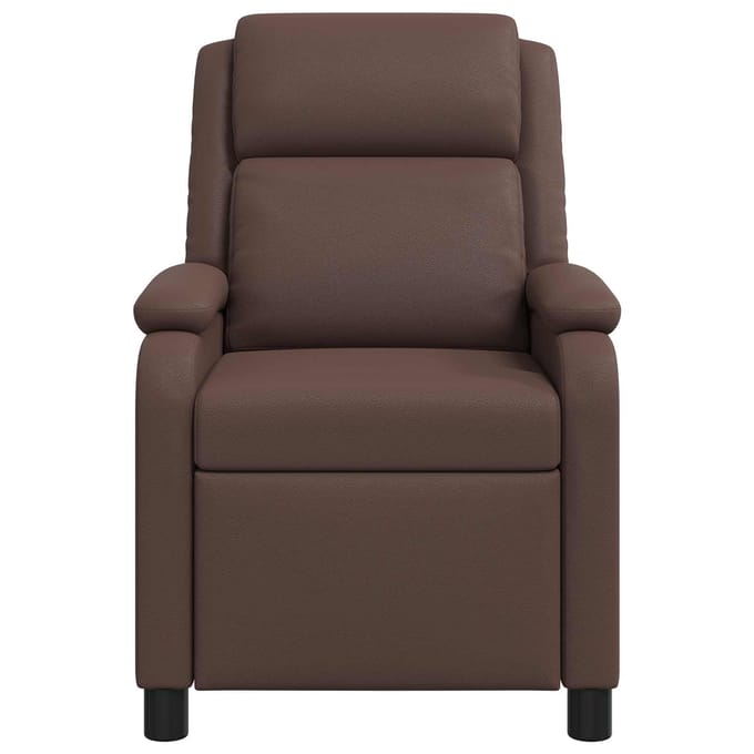 vidaXL - Recliner - Bruin - Kunstleer