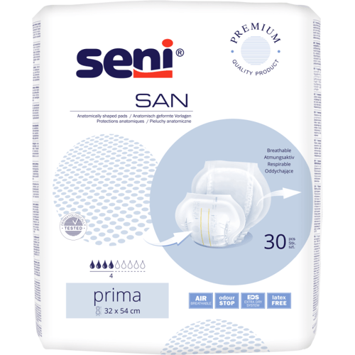 Seni San Prima - 4 pakken van 30 stuks