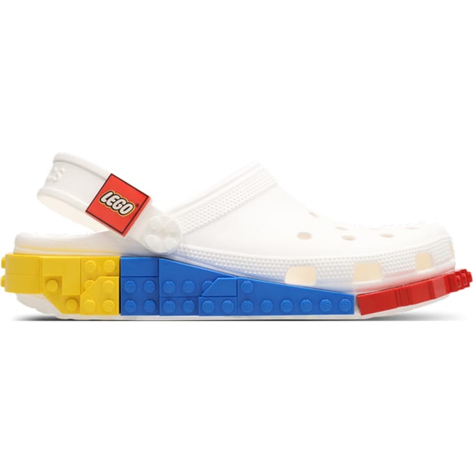 Crocs Clog Slippers en Sandalen Heren - Wit - Maat 45-46 - Rubber