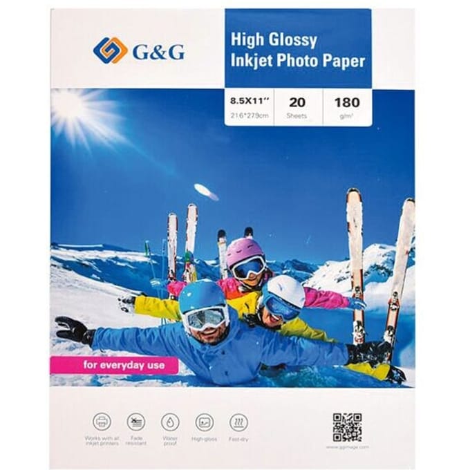 G&G 180GSM-A4-20 Fotopapier 180 g/m² 20 stuk(s)
