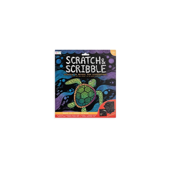 Ooly - Scratch & Scribble - Oceaanleven