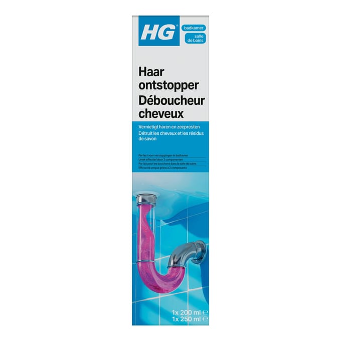 Hg haarontstopper 450 ml