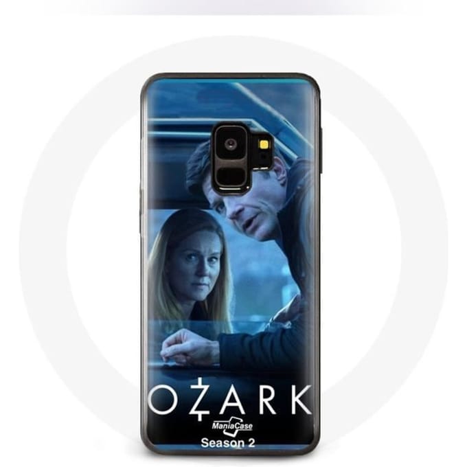 Coque pour Samsung Galaxy S9 Plus Ozark Série Saison 4 Affiche wendy byrde et marty byrde