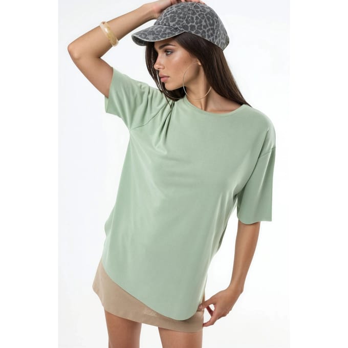 Losse Fit Crewneck T-shirt