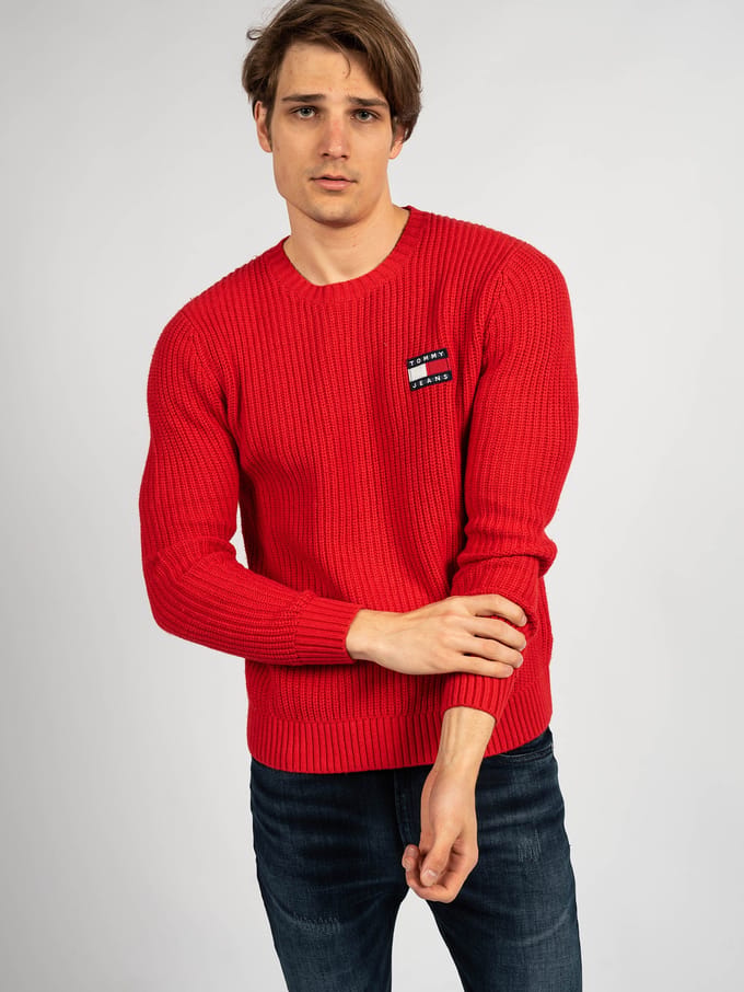 Tommy Jeans stoppen Mannen rood