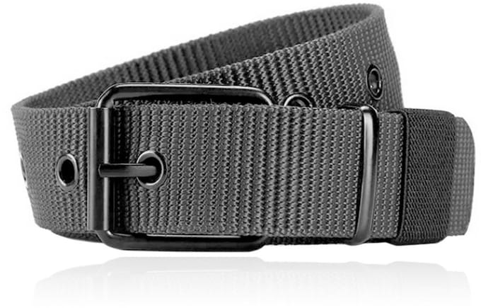 LGT JWLS Gepereforeerde Canvas Riem in Grijs - Heren-110cm