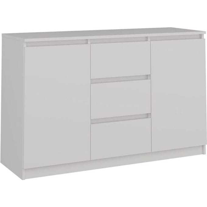 kledingkast - Ladekast 120cmx75cm Witk