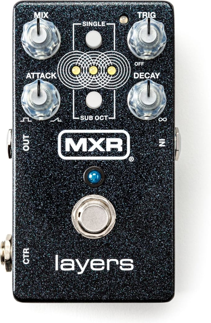 MXR M307 Layers - Sustain/freeze pedaal - Multi kleur