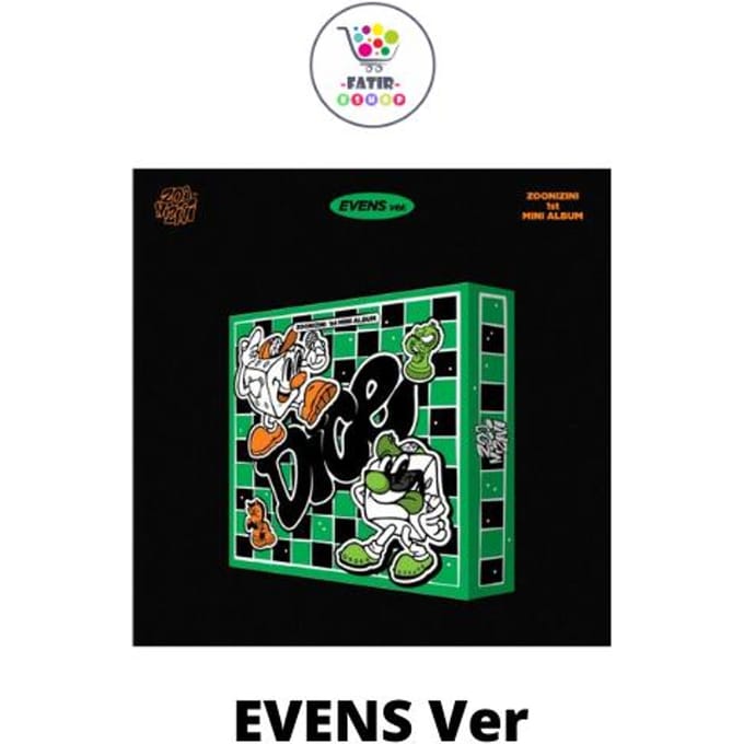 EVENS Ver META ZOONIZINI ASTRO 1e Mini-album DICE No POB EVENS Ver black