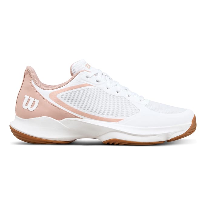 Wilson Hurakn Lite Padel schoen Dames-wit, roze
