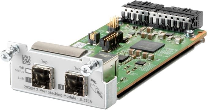 Hewlett Packard Enterprise Aruba module 2930 2-poort stapelen