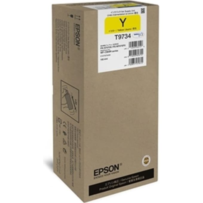 Epson T9734 inktcartridge geel hoge capaciteit (origineel)