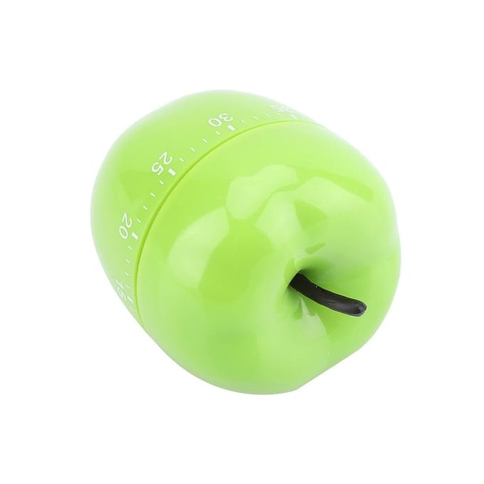Keuken Mechanische Timer Handmatig Groentevorm Tellers voor Thuis Koken Timing Tool green