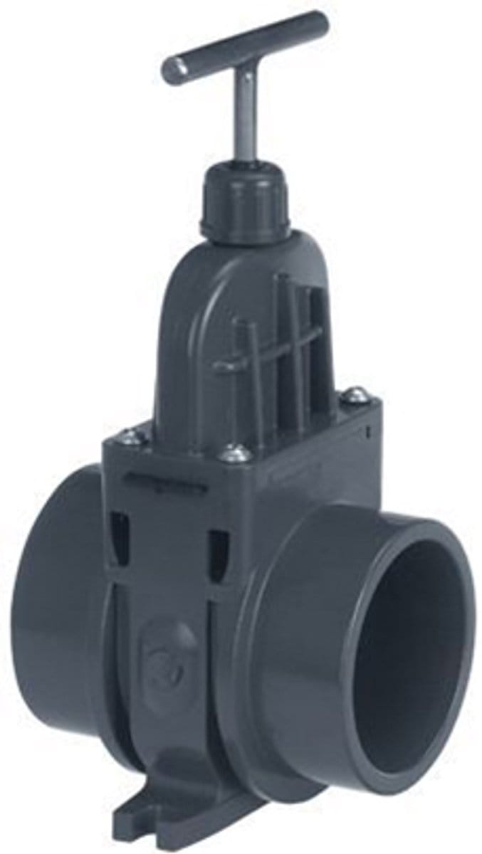 VDL schuifafsluiter 110mm lijm schuifkraan