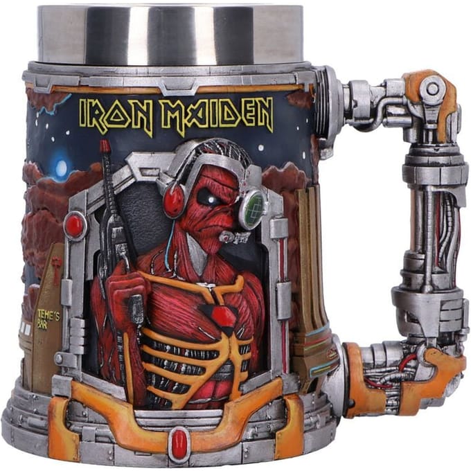 Iron Maiden Somewhere in time Unisex Bierkan - meerkleurig - Standard