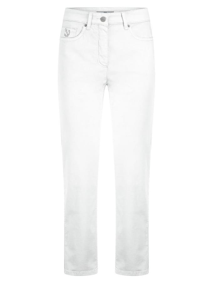 7/8-broek Van Peter Hahn wit