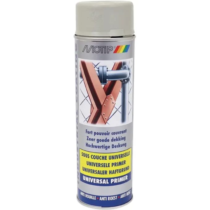 Motip industrial universele primer (spuitplamuur 07303) - 500 ml