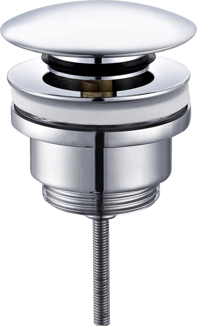 Aloni Afvoerplug Met Overloop 5/4 Chroom