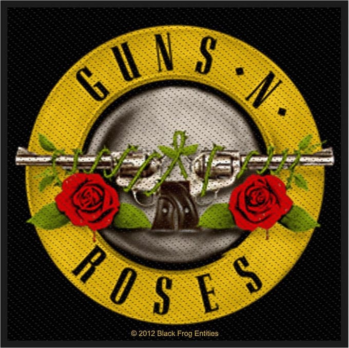 Guns N' Roses Bullet Logo Patch