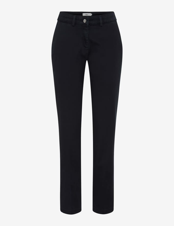 Brax Dames Chino  Style MARON S NAVY, donkerblauw, maat 48