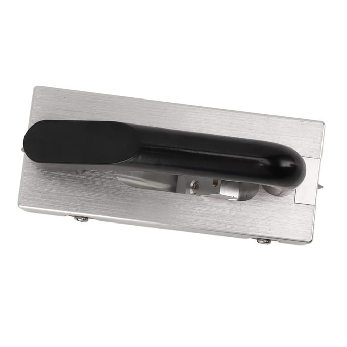 U-type mes wielen groover aluminiumlegering handmatige vloergroover vloergroeven sleuven trekhand black