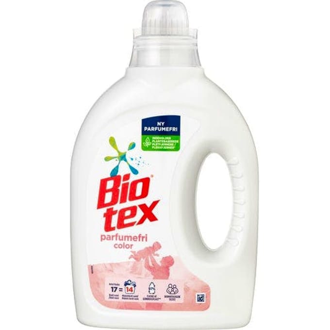 Biotex Vloeibaar Wasmiddel Kleur Parfumvrij 700 ml