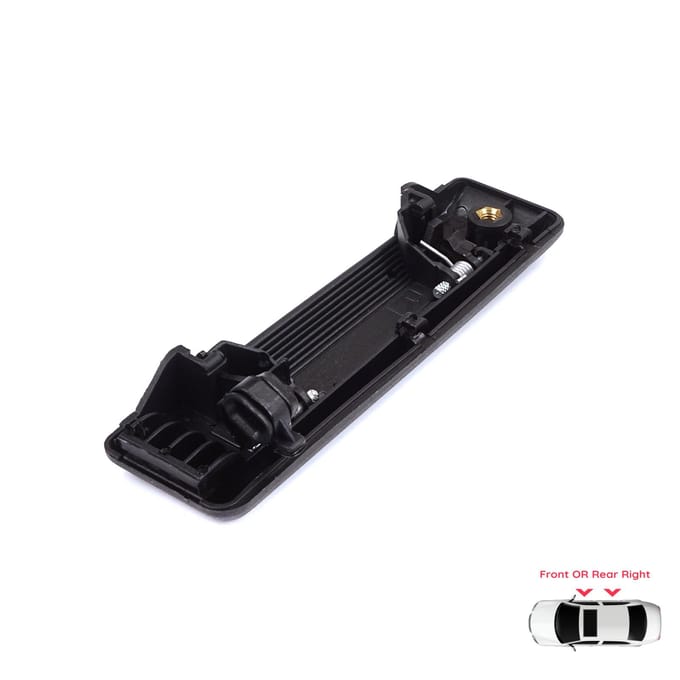 BDP1444-2 Rechter Buitendeurklink Zwart voor Renault 19 Super 5 Express Rapid Extra 7700793253