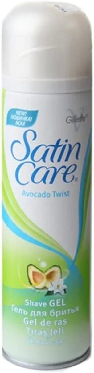 Satin Care - Scheergel - Avocado Twist - 200ml