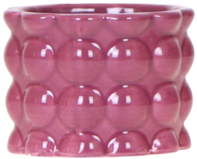 Kolibri Home | Cotton Shine sierpot - Purple - Ø6cm