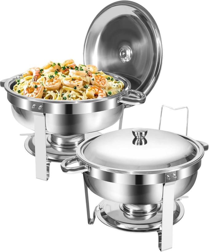 Chafing Dish Buffet Set 5L - Voedselwarmer voor Catering en Feesten