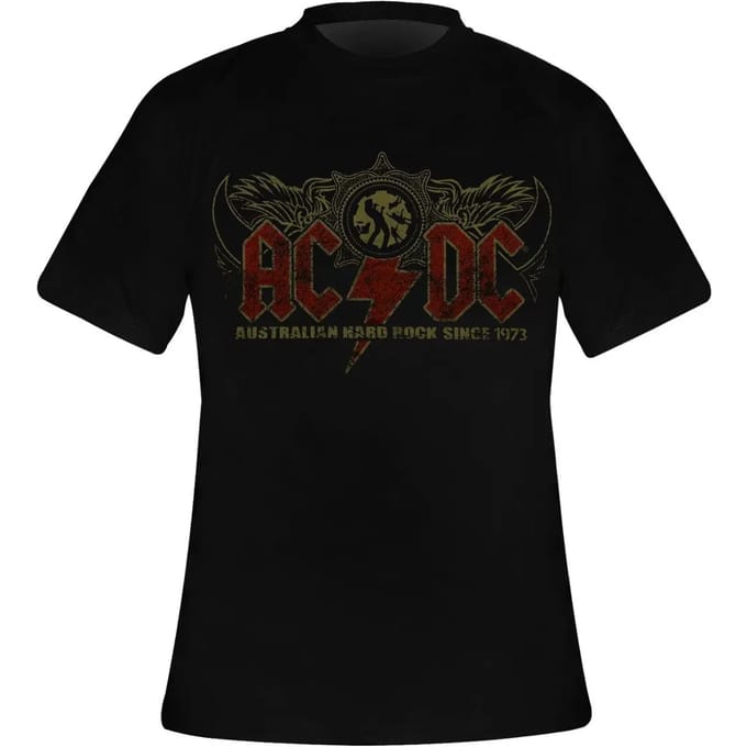 AC/DC - Oz Rock Heren T-shirt - XXL - Zwart