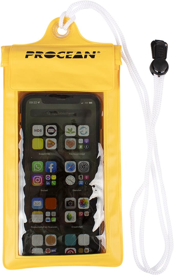 Telefoon waterproof tasje | Procean | Geel
