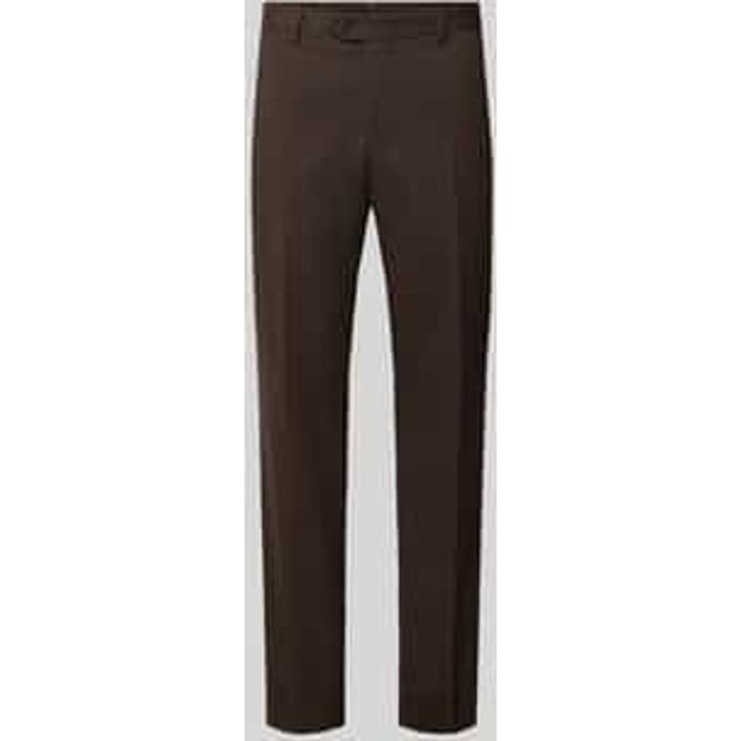Slim fit pantalon met wol Model 'SLIM-NEIL'