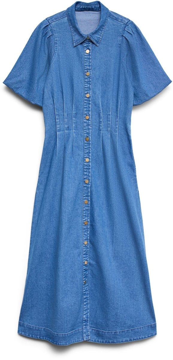 VERO MODA MATERNITY - VMMCASSIDY DENIM MAXI DRESS - Dames - Maxi jurken
